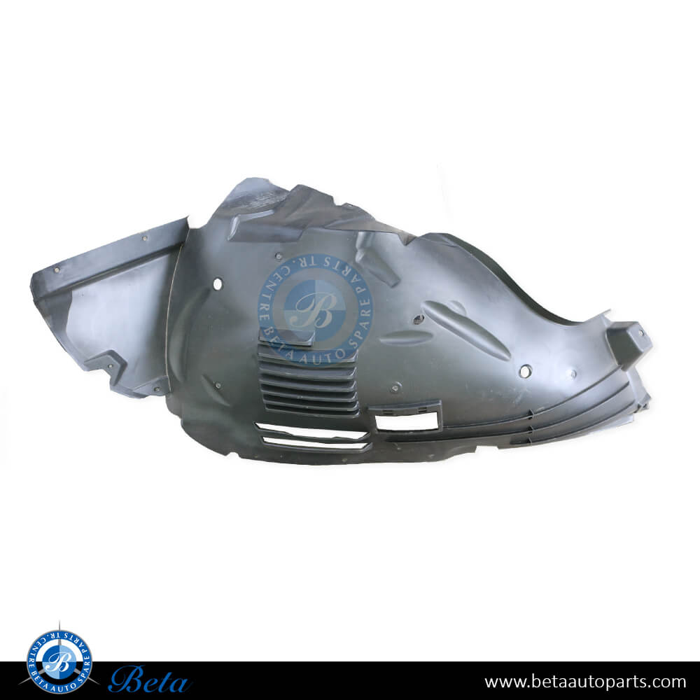 Left Side Front Wheel Fender Liner - Front Half Injection for Mercedes GLE-Class W167/C167 2019-Up models, Part Number 1676901508 Left Side Front Wheel Fender Liner - Front Half Injection for Mercedes GLE-Class W167/C167 2019-Up models, Part Number 1676901508